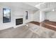 Living room features a fireplace and hardwood floors at 9010 W 88Th Cir, Westminster, CO 80021