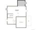 Basement floor plan featuring unfinished and unexcavated area with bath and 3-car garage option at 4575 Thistle Dr, Brighton, CO 80601