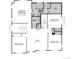 Second floor plan featuring primary bedroom, three additional bedrooms, loft, laundry and two baths at 4575 Thistle Dr, Brighton, CO 80601