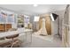 Bright dressing room with natural light features ample storage and space for dress display at 3383 S Boston Ct, Denver, CO 80231