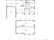 Floor plans showing the layout of the main level and basement with dimensions at 2842 S Newport St, Denver, CO 80224