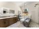 Spa-like bathroom with soaking tub and walk-in shower at 5224 Knobcone Dr, Castle Rock, CO 80108