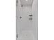 Modern tiled shower with built in shelves at 2528 Concord Cir, Lafayette, CO 80026