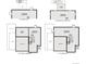Home basement options showing garden level, walkout, partial, and lower level configurations at 4265 Gozzer Ranch Dr, Elizabeth, CO 80107