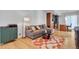 Cozy living area showcasing a comfortable sofa, accent furniture, and stylish decor at 3043 W 19Th Ave, Denver, CO 80204