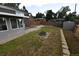 The backyard has a fire pit and paver patio with a fenced yard, and an attached sunroom at 5585 W 51St Pl, Denver, CO 80212