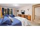 Sunny bedroom with twin beds, and warm carpet at 805 Columbine Rd # 202, Breckenridge, CO 80424