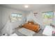 Charming bedroom with a tent and a canopy bed, perfect for children at 7958 Tejon St, Denver, CO 80221