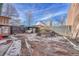 Large backyard with fire pit and patio furniture at 3746 N Clay St, Denver, CO 80211