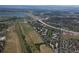 Wide aerial view of the community highlighting its proximity to open land and highways at 13952 E Marina Dr # 509, Aurora, CO 80014