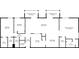 Detailed floor plan of the home showcasing multiple bedrooms, baths, and a spacious living area at 13952 E Marina Dr # 509, Aurora, CO 80014