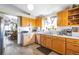 Modern kitchen with a stainless steel dishwasher, coffee maker, and toaster oven at 5106 Eagle Ct, Denver, CO 80239