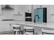 A beautifully designed kitchen is the heart of this home, featuring modern appliances and a large, inviting island at 1160 Spencer Pl, Erie, CO 80026