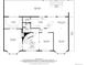 Detailed floor plan of the house showcasing the layout of rooms, decks and their dimensions at 730 Crescent Ln, Lakewood, CO 80214