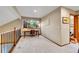 Bright upstairs loft area with a large window offering scenic views and a workspace at 1101 Ridgeview Cir, Broomfield, CO 80020