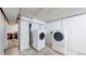 Basement laundry room with a washer and a dryer at 14157 E 26Th Ave, Aurora, CO 80011