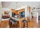 Well-equipped kitchen with a center island, perfect for cooking and entertaining guests at 16611 Red Cliff Cir, Morrison, CO 80465