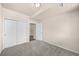 Bedroom featuring double closets for ample storage space at 9397 Las Ramblas Ct # D, Parker, CO 80134