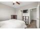 Spacious bedroom with double closets and carpet at 12035 Leyden St, Brighton, CO 80602