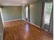 Spacious living room with hardwood floors, offering plenty of natural light at 3961 S Uravan St, Aurora, CO 80013