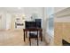 Home office nook next to the fireplace at 5800 Tower Rd # 1201, Denver, CO 80249