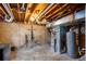 Unfinished basement with concrete walls and exposed ceiling at 11367 Fowler, Northglenn, CO 80233