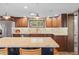 Kitchen with granite countertops and stainless steel appliances at 55 Two Moon Rd, Idaho Springs, CO 80452