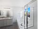 Primary bathroom featuring double sinks and a bathtub with a view at 10020 Strathfield Ln, Highlands Ranch, CO 80126