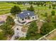 Aerial view of home with mature trees and lush landscaping at 41504 Vista Ridge, Parker, CO 80138