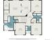 Detailed floor plan showcasing the layout of the primary bedroom, sitting room, and secondary bedrooms at 26004 E Elmhurst Pl, Aurora, CO 80016