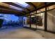 Covered patio with skylights and view of backyard at 5420 Manitou Rd, Littleton, CO 80123