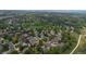 Expansive aerial view showcasing a neighborhood with lush greenery and well-maintained streets at 6223 W Flora Pl, Denver, CO 80227