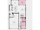 Floorplan featuring an open-concept kitchen, dining, and living area with a two-car garage and entry foyer at 13358 Blue Amber Ct, Parker, CO 80134