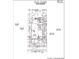 This plan shows the layout of lot 46 with house dimensions, driveway, and landscaping at 13358 Blue Amber Ct, Parker, CO 80134