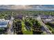 A scenic aerial view of a park with lush greenery, mature trees, and pathways for walking and recreation at 2790 W 25Th Ave # 6, Denver, CO 80211