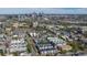 An aerial view of a vibrant neighborhood in a bustling city with townhomes surrounded by mature trees with easy access to downtown at 2790 W 25Th Ave # 6, Denver, CO 80211