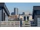 Stunning city views from the rooftop deck at 2790 W 25Th Ave # 6, Denver, CO 80211