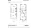 Detailed floor plan showcases the layout of this two-story home, including living spaces and bedrooms at 13029 E 103Rd Pl, Commerce City, CO 80022