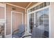 Relaxing balcony space with seating, offering a tranquil outdoor experience at 7440 S Blackhawk St # 14-208, Englewood, CO 80112