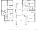 Detailed floor plan showcasing the layout of the home's rooms and dimensions at 1430 Mount Evans Dr, Longmont, CO 80504