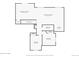 Floor plan featuring finished basement with bathroom, wet bar, and closets at 14077 Indianfield Ct, Hudson, CO 80642
