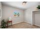 Bedroom featuring neutral carpet, good natural light and closet at 717 E 4Th Ave, Longmont, CO 80504