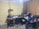 Finished basement workshop with tools and workbenches at 645 S Perry St, Denver, CO 80219