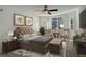 Elegant main bedroom with bay window and seating area at 1950 N Logan St # 102, Denver, CO 80203