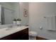 Clean bathroom with shower, toilet and vanity at 9283 Twenty Mile Rd # 403, Parker, CO 80134