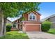 Charming two-story home with landscaped yard, attached two-car garage and patriotic US flag at 11366 Haswell Dr, Parker, CO 80134