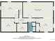 Basement floor plan featuring a recreation room, utility area, and additional rooms for versatile use at 7232 Kalamath St, Denver, CO 80221