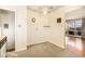 Cozy dining area with a view to the adjacent living room at 7232 Kalamath St, Denver, CO 80221