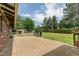 Relax on the large, private back deck overlooking the expansive, green backyard at 13990 Berry Rd, Golden, CO 80401