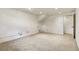 Spacious unfinished basement with carpet and multiple access points at 13990 Berry Rd, Golden, CO 80401